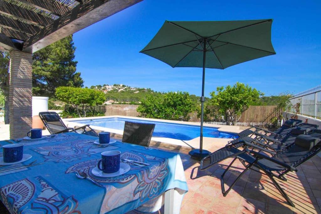 Chalet Con Piscina Privada En Calpe - Terrasala Casas de Torrat Luaran gambar